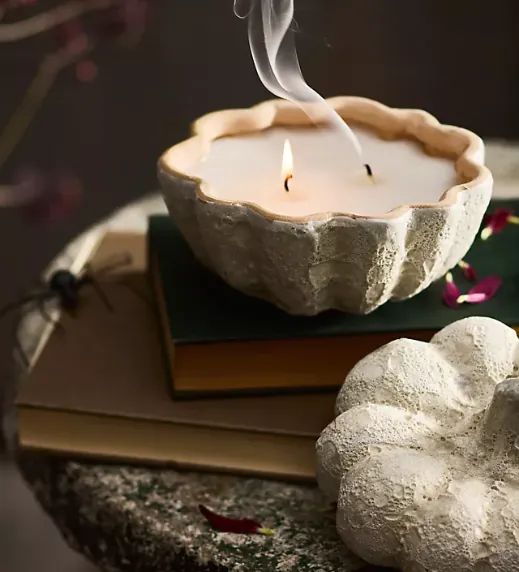 Pumpkin Cardamom Ceramic Candle